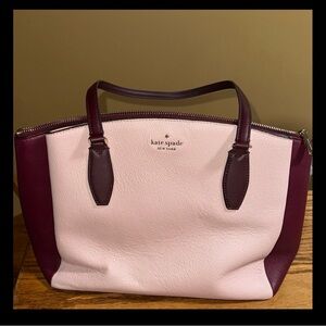 Kate Spade Plum and Pink Purse